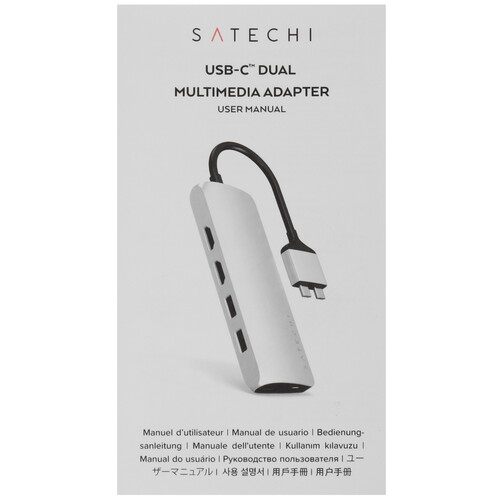 Купить Док-станция Satechi Type-C Dual Multimedia Adapter  9073218. Характеристики, отзывы и цены в Донецке