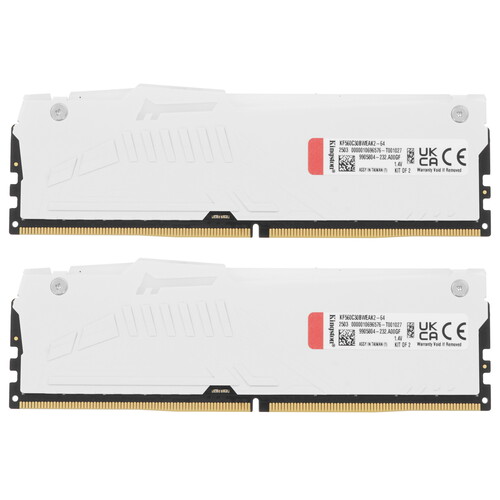 Купить Оперативная память Kingston FURY Beast White RGB [KF560C30BWEAK2-64] 64 ГБ  5617449. Характеристики, отзывы и цены в Донецке