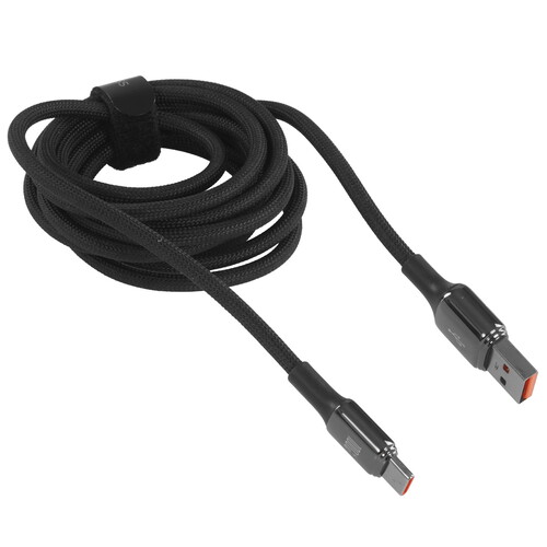 Купить Кабель круглый Romoss USB Type-C - USB 2.0 Type-A черный 2 м  9255491. Характеристики, отзывы и цены в Донецке