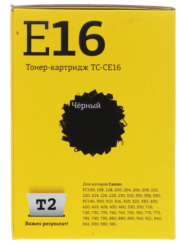 Купить Картридж лазерный T2 TC-CE16 черный  7939573. Характеристики, отзывы и цены в Донецке