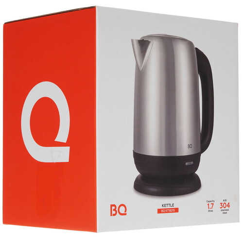 Купить Электрочайник BQ KT1821S серебристый  8194663. Характеристики, отзывы и цены в Донецке