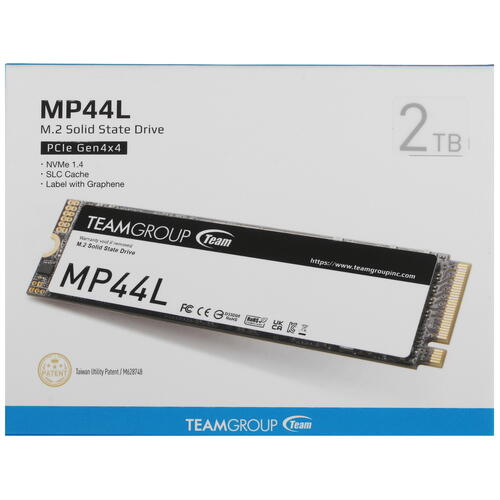 Купить 2000 ГБ M.2 NVMe накопитель TEAMGROUP MP44L [TM8FPK002T0C101]  5094650. Характеристики, отзывы и цены в Донецке