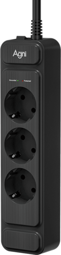 Купить Сетевой фильтр AGNI TP-FS3E черный  9289361. Характеристики, отзывы и цены в Донецке