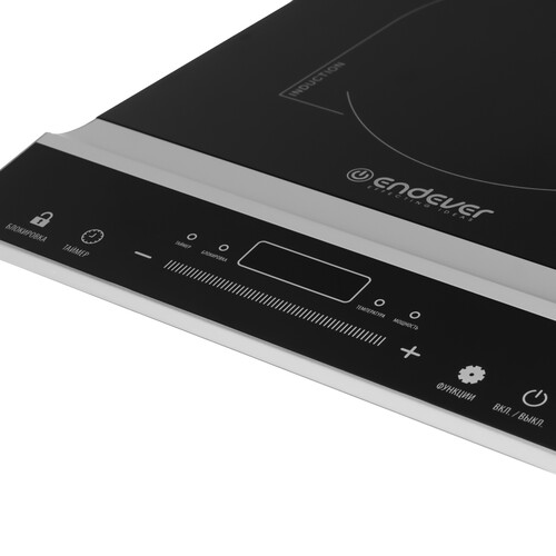 Купить Плита компактная электрическая Endever Skyline IP-65 черный  9229137. Характеристики, отзывы и цены в Донецке