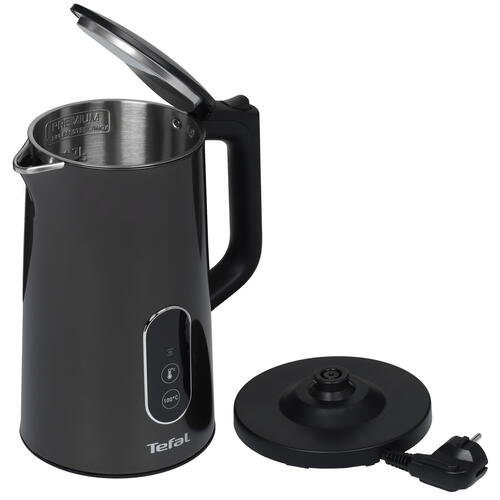 Купить Электрочайник Tefal Digital KI831E10 серый  9984601. Характеристики, отзывы и цены в Донецке