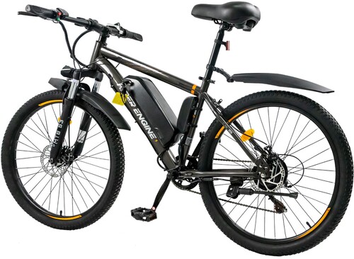 Купить Электровелосипед HIPER ENGINE MTB S3 черный  5490012. Характеристики, отзывы и цены в Донецке