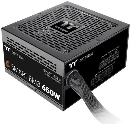 Купить Блок питания Thermaltake Smart BM3 Bronze 650W - TT Premium Edition [PS-SPD-0650MNFABx-3] черный  5447957. Характеристики, отзывы и цены в Донецке