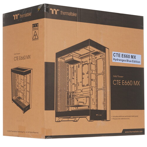 Купить Корпус Thermaltake CTE E660 MX Hydrangea Blue  5467188. Характеристики, отзывы и цены в Донецке