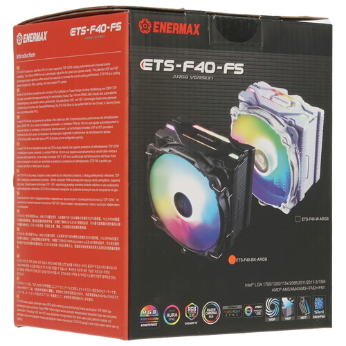 Купить Кулер для процессора Enermax ETS-F40-FS ARGB Edition  5615125. Характеристики, отзывы и цены в Донецке