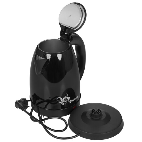 Купить Электрочайник Sakura SA-2134BK черный  9248661. Характеристики, отзывы и цены в Донецке