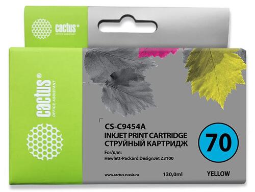 Купить Картридж Cactus CS-C9454A желтый  7942648. Характеристики, отзывы и цены в Донецке