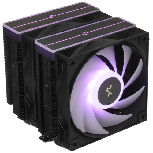 Купить Кулер для процессора DEEPCOOL AG620 BK ARGB V2 [R-AG620-BKAMMN-GJD]  5614098. Характеристики, отзывы и цены в Донецке