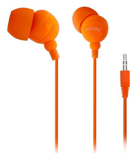 Купить Проводные наушники Smartbuy COLOR TREND оранжевый  9938198. Характеристики, отзывы и цены в Донецке