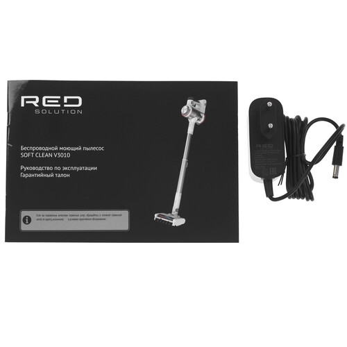 Купить Пылесос  вертикальный  RED SOLUTION Soft Clean V3010  белый  9222168. Характеристики, отзывы и цены в Донецке