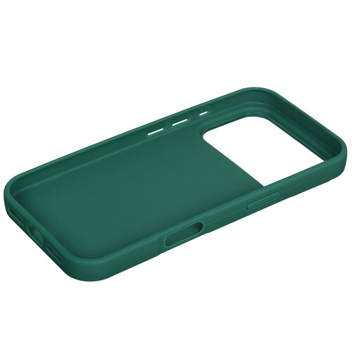 Купить Накладка  BoraSCO Silicone Case для Apple iPhone 17 Pro зеленый  5637755. Характеристики, отзывы и цены в Донецке