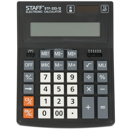 Купить Калькулятор STAFF PLUS STF-333  1281082. Характеристики, отзывы и цены в Донецке