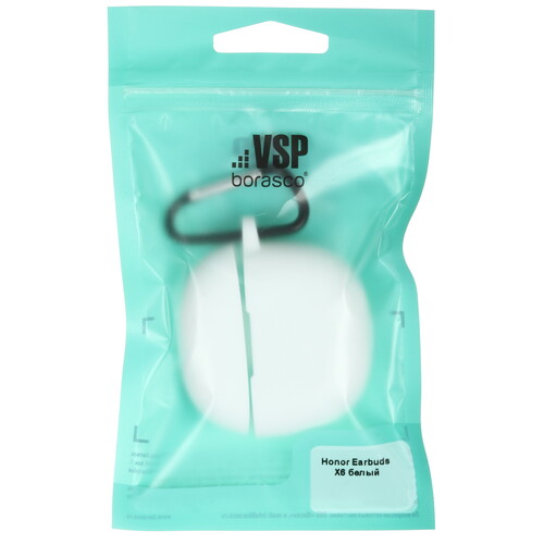 Купить Чехол Borasco для Honor Earbuds X6, белый  5603095. Характеристики, отзывы и цены в Донецке