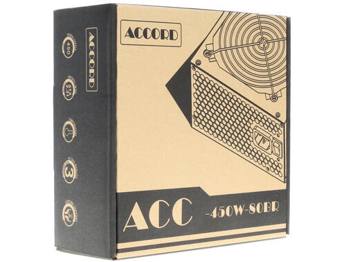 Купить Блок питания Accord ACC-450W-80BR  1210549. Характеристики, отзывы и цены в Донецке