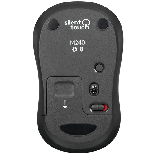 Купить Мышь беспроводная Logitech M240 SILENT  5455191. Характеристики, отзывы и цены в Донецке