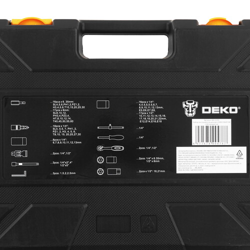 Купить Набор инструментов DEKO 065-0795  5335195. Характеристики, отзывы и цены в Донецке