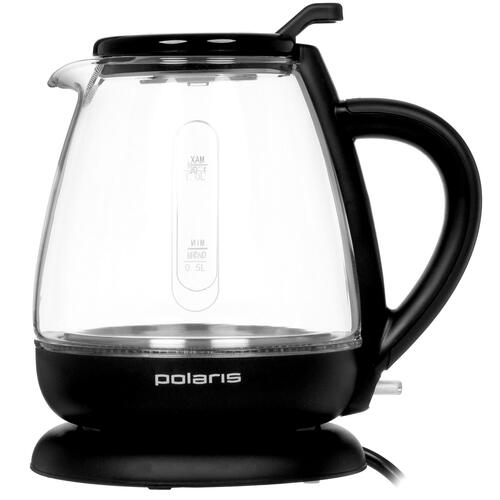 Купить Электрочайник Polaris PWK 1077CGL черный  1696857. Характеристики, отзывы и цены в Донецке