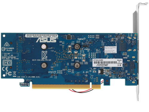 Купить Видеокарта ASUS GeForce GT 1030 LP [GT1030-2G-BRK]  1226682. Характеристики, отзывы и цены в Донецке