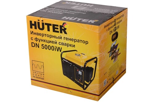 Купить Электрогенератор   бензиновый Huter DN 5000iW  9100481. Характеристики, отзывы и цены в Донецке
