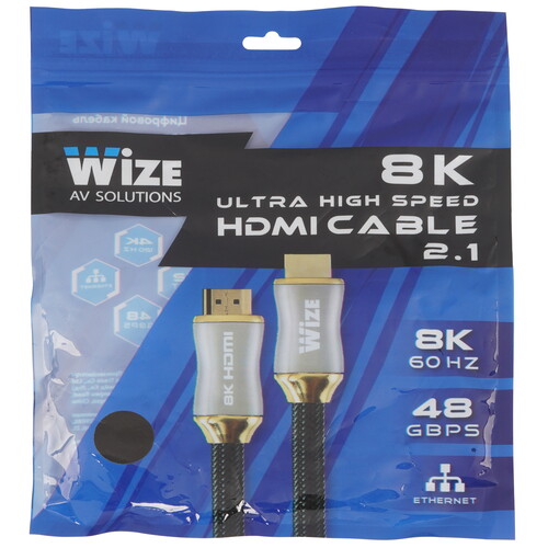 Купить Кабель  Wize HDMI - HDMI, 3 м  5479798. Характеристики, отзывы и цены в Донецке
