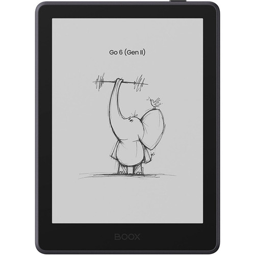 Купить 6" Электронная книга ONYX BOOX Go 6 (Gen II) черный  9396048. Характеристики, отзывы и цены в Донецке