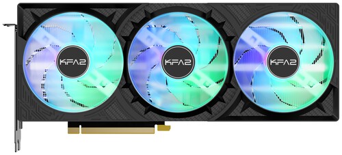 Купить Видеокарта KFA2 GeForce RTX 5070 Ti CORE OC 3FAN RGB Black [57IZN6MDBBOK]  5623573. Характеристики, отзывы и цены в Донецке