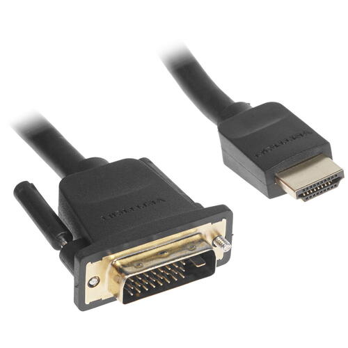 Купить Кабель  Vention HDMI - DVI-D, 5 м  1661259. Характеристики, отзывы и цены в Донецке