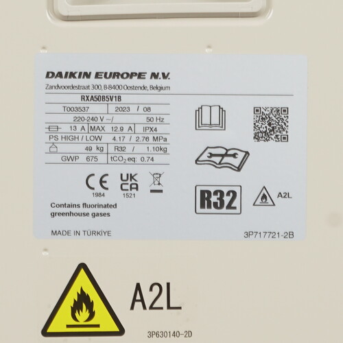 Купить Кондиционер настенный сплит-система Daikin FTXA50BB/RXA50B черный  9969159. Характеристики, отзывы и цены в Донецке