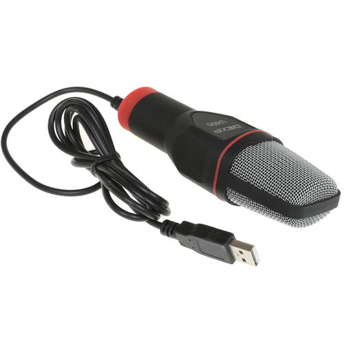 Купить Микрофон DEXP U400 черный  1203144. Характеристики, отзывы и цены в Донецке
