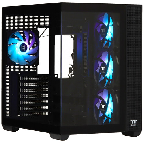 Купить Корпус Thermaltake View 380 TG ARGB Black  5462282. Характеристики, отзывы и цены в Донецке