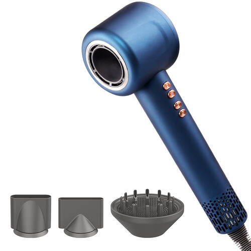 Купить Фен SenCiciMen Super hair dryer X-13 синий/серебристый  9183780. Характеристики, отзывы и цены в Донецке