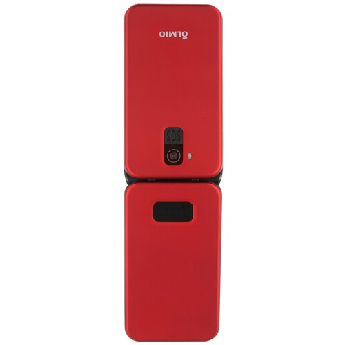 Купить Сотовый телефон Olmio F19 красный/черный  9229226. Характеристики, отзывы и цены в Донецке