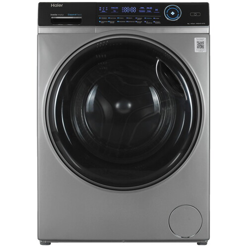 Купить Стиральная машина Haier HW80-BP14979S серебристый  9291542. Характеристики, отзывы и цены в Донецке