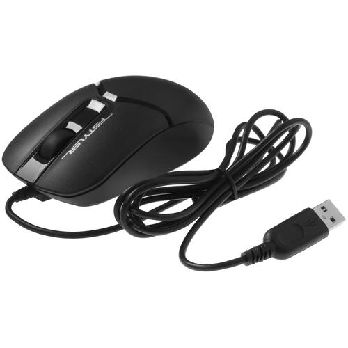 Купить Мышь проводная A4Tech Fstyler FM12  черный  4825101. Характеристики, отзывы и цены в Донецке