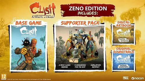 Купить Игра Clash Artifacts of Chaos Zeno Edition (PS5)  5410244. Характеристики, отзывы и цены в Донецке