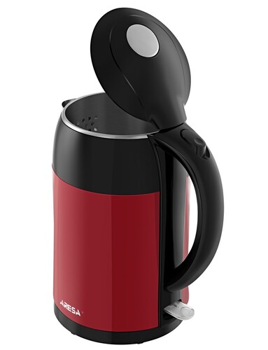 Купить Электрочайник Aresa AR-3450 красный  8120056. Характеристики, отзывы и цены в Донецке