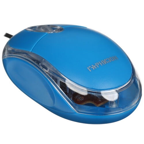 Купить Мышь проводная Гарнизон GM-100B  синий  8109361. Характеристики, отзывы и цены в Донецке