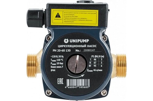 Купить Циркуляционный насос Unipump PH 20-60 130  9977732. Характеристики, отзывы и цены в Донецке