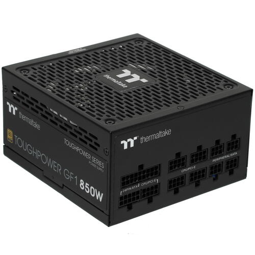 Купить Блок питания Thermaltake Toughpower GF1 850W - TT Premium Edition [PS-TPD-0850FNFAGE-1] черный  4898575. Характеристики, отзывы и цены в Донецке