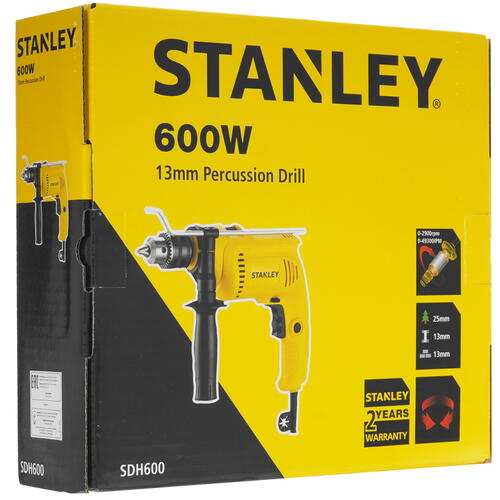 Купить Дрель  Stanley SDH600  9014099. Характеристики, отзывы и цены в Донецке