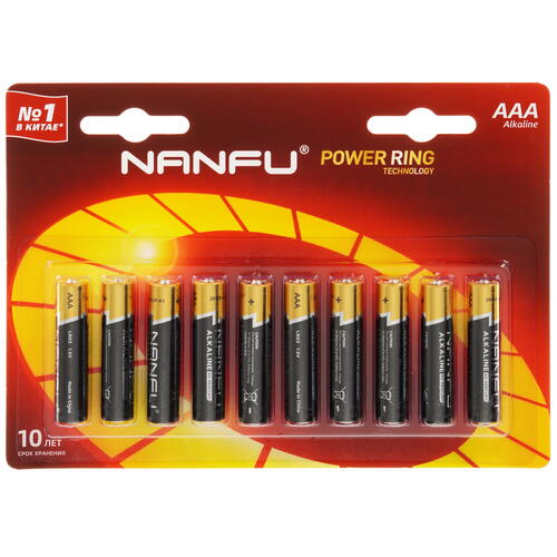Купить Батарейка щелочная Nanfu AAA  5420388. Характеристики, отзывы и цены в Донецке