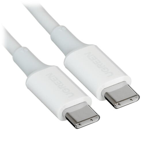 Купить Кабель круглый Ugreen USB Type-C - USB Type-C белый 2 м  5025835. Характеристики, отзывы и цены в Донецке