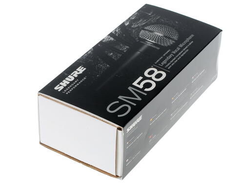 Купить Микрофон Shure SM58-LCE черный  0197099. Характеристики, отзывы и цены в Донецке
