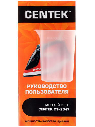 Купить Утюг Centek CT-2347 красный  1090787. Характеристики, отзывы и цены в Донецке