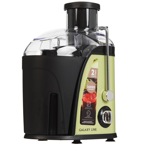 Купить Соковыжималка электрическая Galaxy Line GL 0815 зеленый  9221582. Характеристики, отзывы и цены в Донецке