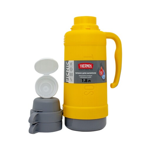 Купить Термос THERMOS PICNIC 40 желтый  9147800. Характеристики, отзывы и цены в Донецке
